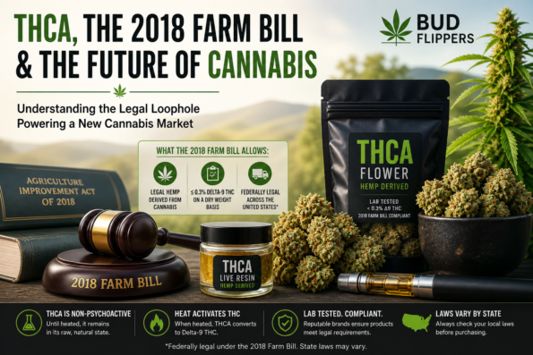 THCA, hemp and budflippers